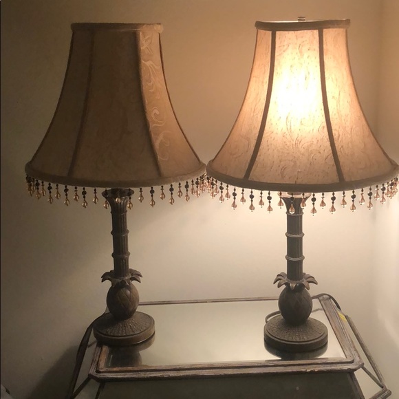 Set of 2 Beaded Lamps! - Picture 4 of 4